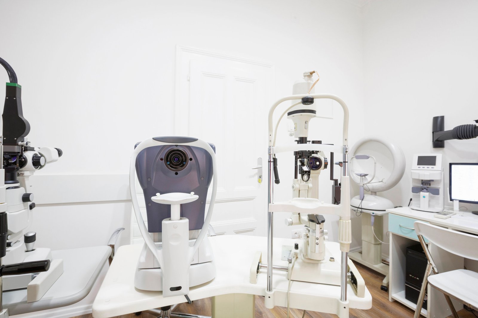 appareils optiques du plateau technique du pôle ophtalmologique de Dourdan